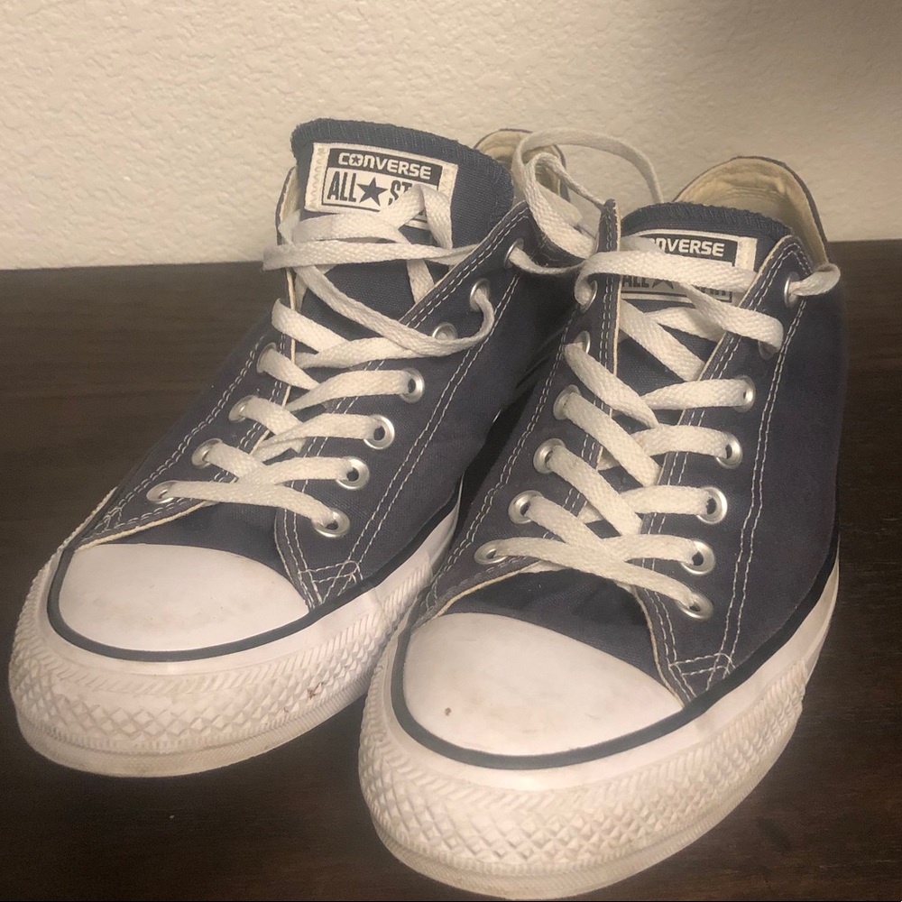 Navy Converse All Stars Mens 11